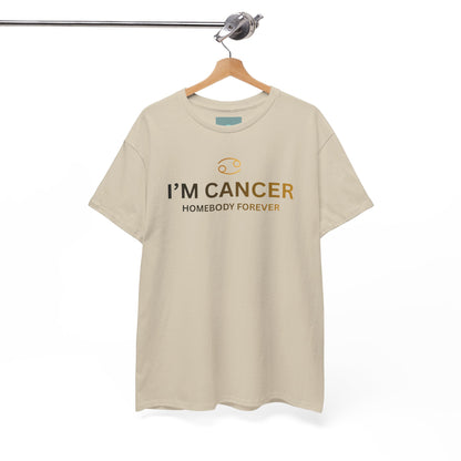 Cancer Zodiac Homebody Forever Tee | Astrology Moon Graphic T-Shirt