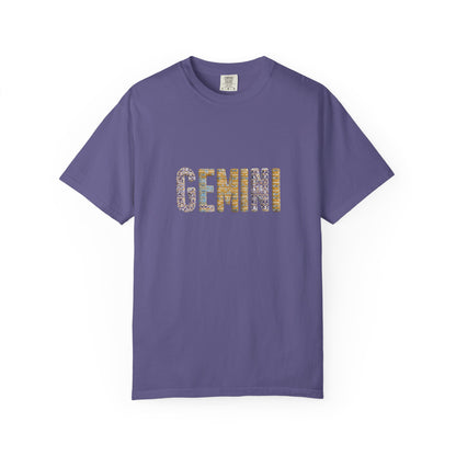 Gemini Zodiac T-Shirt, Unisex Astrology Tee, Horoscope Gift, Birthday T-Shirt, Astrology Lover Apparel