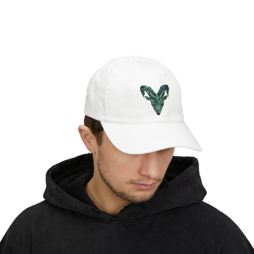 Stylish Classic Dad Cap with Unique Horned Design, Perfect Gift for Dads, Outdoor Adventures, Casual Wear, Gifts for Him