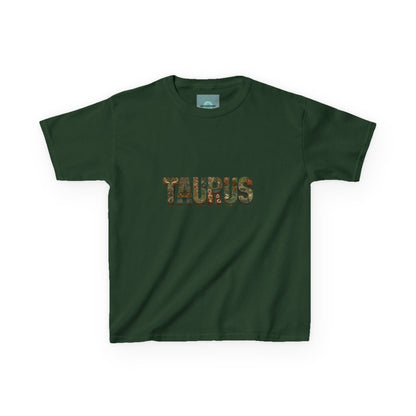 Kids Taurus Tee, Zodiac Sign T-Shirt, Astrology Gift for Kids, Birthday Outfit, Unique Children's Clothing