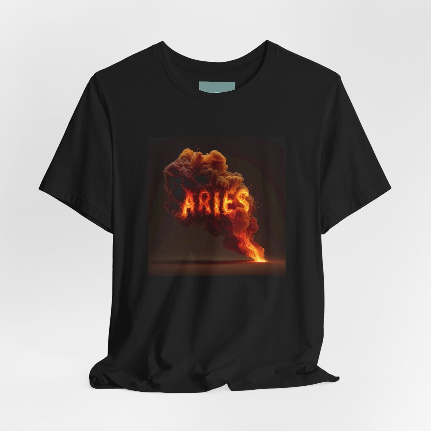 Unisex Aries Graphic Tee, Astrology Shirt, Zodiac Enthusiast Gift, Black T-Shirt for Aries, Birthday Gift for Aries