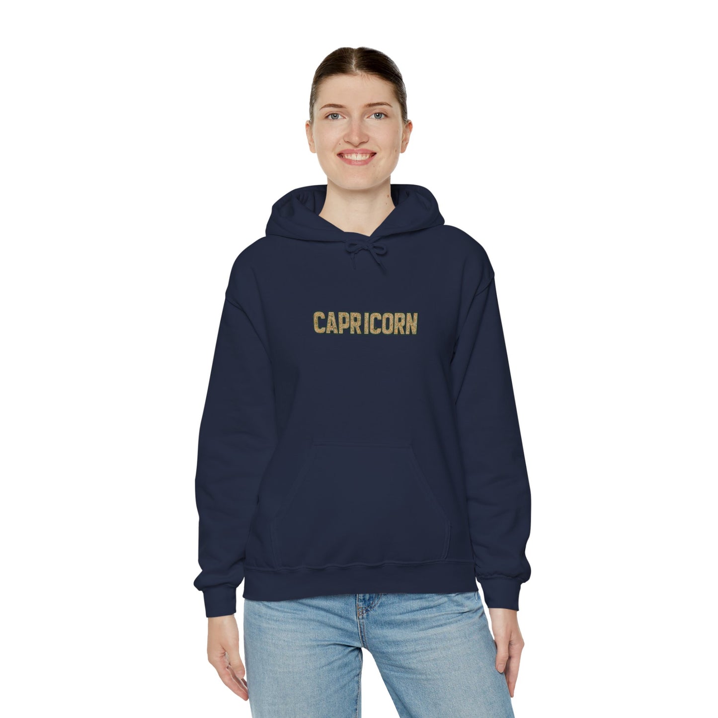 Capricorn Zodiac Hoodie - Unisex Heavy Blend™ with Stylish Astrology Art, Perfect Gift for Birthdays, Astrology Lovers, Cozy Fashion