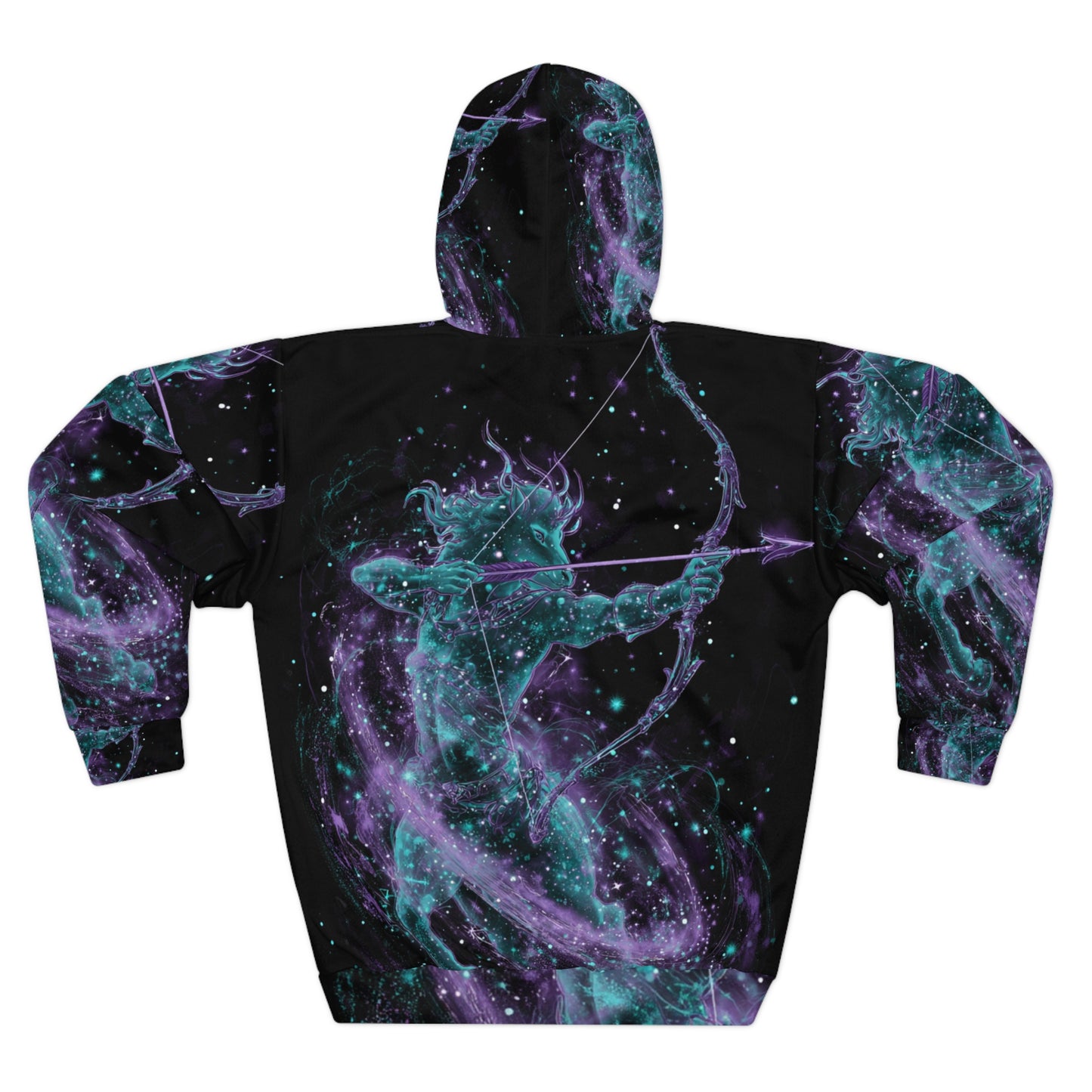 Sagittarius Fire Element Cosmic Archer Hoodie - Zodiac Explorer Pullover, Astrology Gift, Celestial Adventure Design