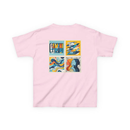 Gemini Kids Tee, Zodiac T-Shirt, Astrology Gift, Birthday Clothing, Gemini Season Shirt, Cute Kids Shirt