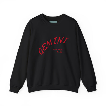 Gemini Zodiac Unisex Sweatshirt, Horoscope Astrology Gift, Twin Sign Graphic Jumper, Birthday Present, Celestial Constellation Clothing,