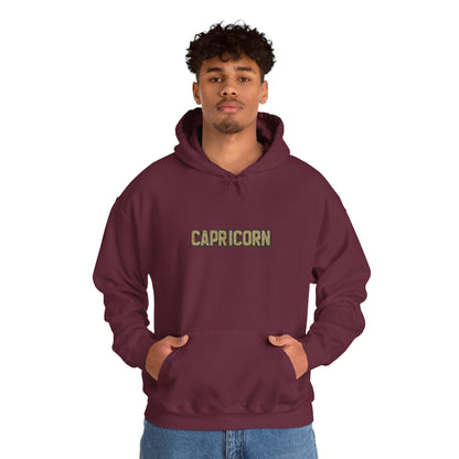 Capricorn Zodiac Hoodie - Unisex Heavy Blend™ with Stylish Astrology Art, Perfect Gift for Birthdays, Astrology Lovers, Cozy Fashion