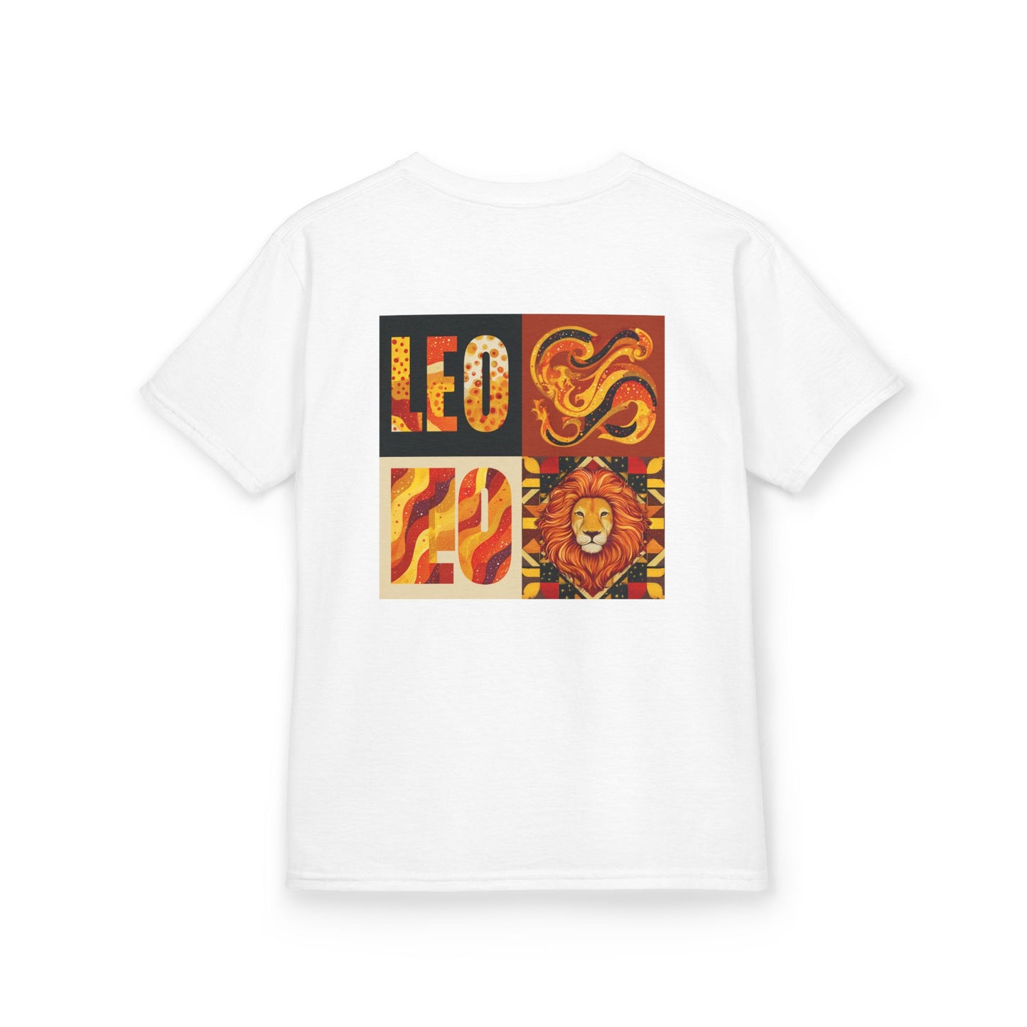Leo Kids Cotton Tee - Perfect for Birthdays, Astrology Lovers, Gift for Leo Season, Zodiac Tops, Fun Kids Apparel