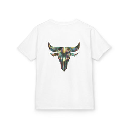 Taurus Kids Tee - Calm Power Graphic, Astrology Shirt, Zodiac Sign Gift, Birthday Apparel, Trendy Kids Wear