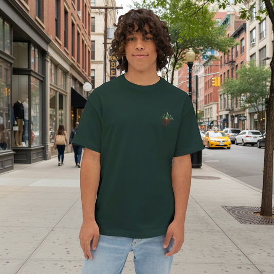 Boho Taurus Oversized Tee | Unisex Boxy T-Shirt for Astrology Lovers | Casual Vibes, Gift for Birthdays, Relaxed Fit