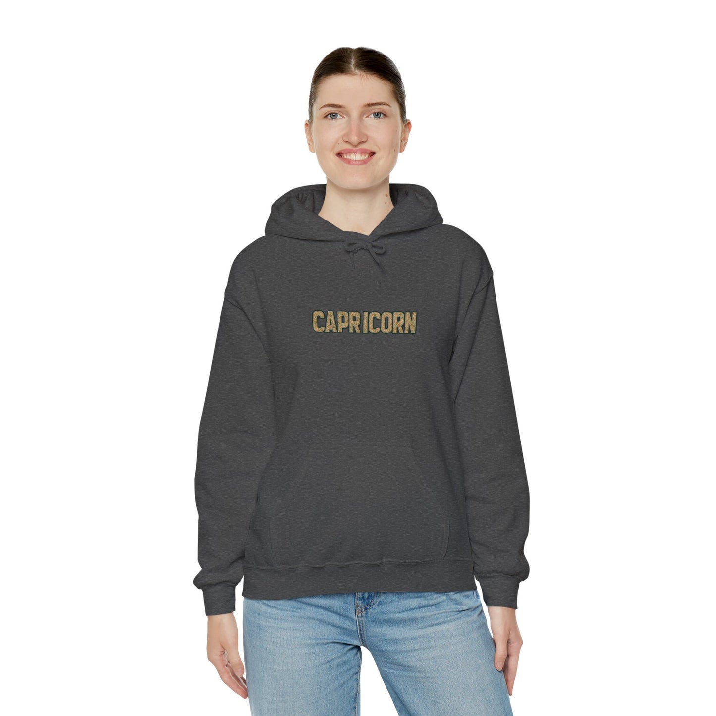 Capricorn Zodiac Hoodie - Unisex Heavy Blend™ with Stylish Astrology Art, Perfect Gift for Birthdays, Astrology Lovers, Cozy Fashion