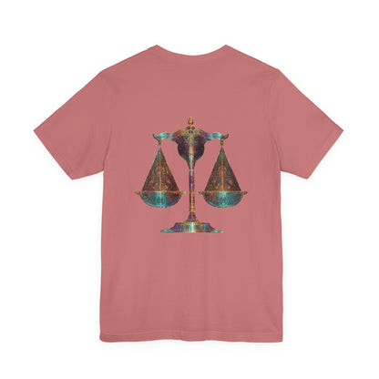 Air Element Libra Unisex Tee | ♎ Inner Peace | Psychedelic Zodiac Shirt
