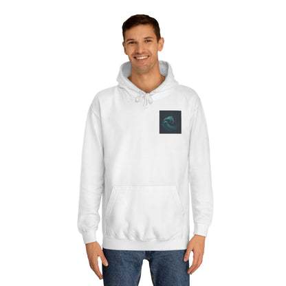 Water Element Cosmic Wave Unisex Hoodie - Elemental Flow Sweatshirt, Aquatic Energy Gift, Celestial Tide Design