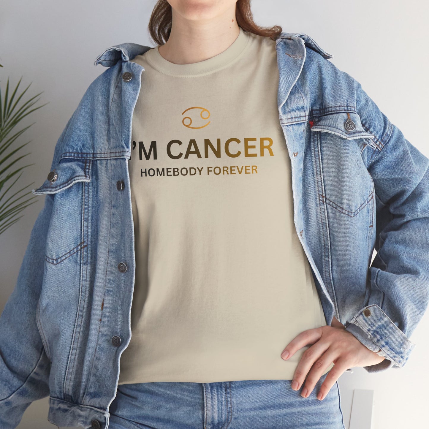 Cancer Zodiac Homebody Forever Tee | Astrology Moon Graphic T-Shirt