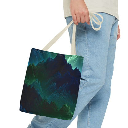 Earth Element Capricorn Tote Bag | ♑ Mystical Mountain | Psychedelic Carryall