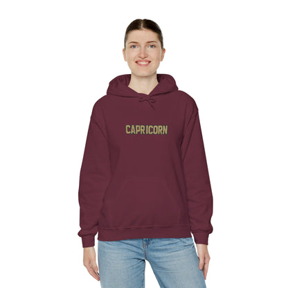 Capricorn Zodiac Hoodie - Unisex Heavy Blend™ with Stylish Astrology Art, Perfect Gift for Birthdays, Astrology Lovers, Cozy Fashion