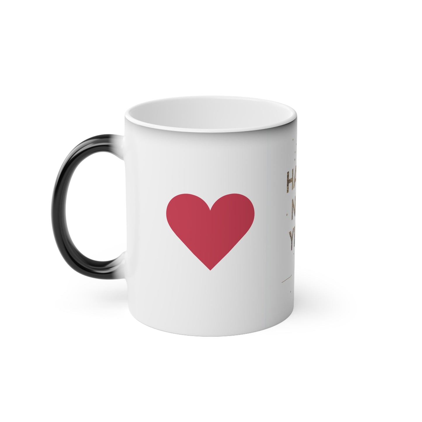 Happy New Year 2026 Magic Mug — Personalized Celebration Coffee Cup