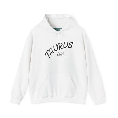 Taurus Hoodie - Calm Power Unisex Sweatshirt, Astrology Gift, Horoscope Apparel, Zodiac Sign Clothing, Taurus Birthday Present
