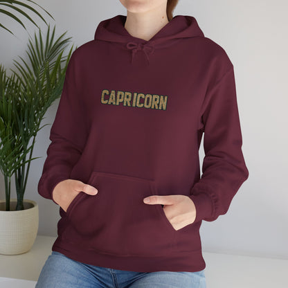 Capricorn Zodiac Hoodie - Unisex Heavy Blend™ with Stylish Astrology Art, Perfect Gift for Birthdays, Astrology Lovers, Cozy Fashion
