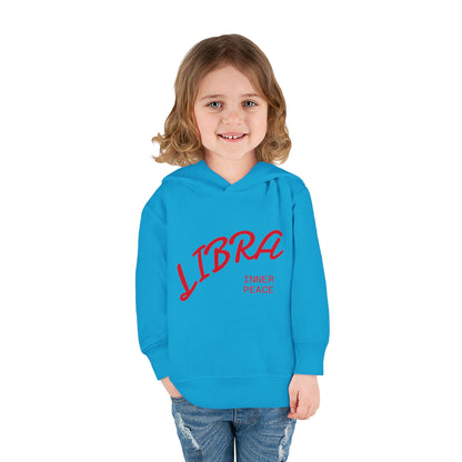Air Element Libra Toddler Hoodie | ♎ Harmony Scales | Psychedelic Zodiac Sweatshirt