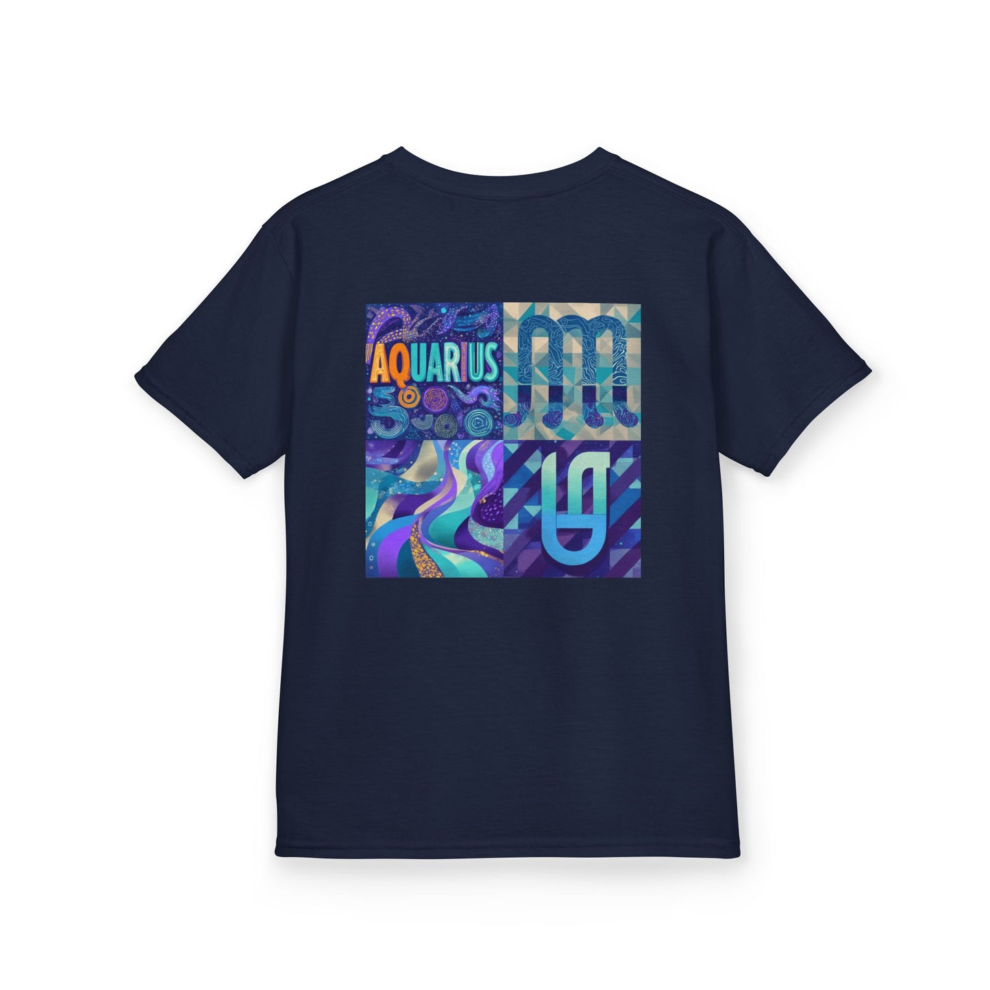 Aquarius Kids Tee - Fun Astrology Shirt, Zodiac Gift, Unique Birthday Present, Cool Graphic Tee, Astrology Fashion