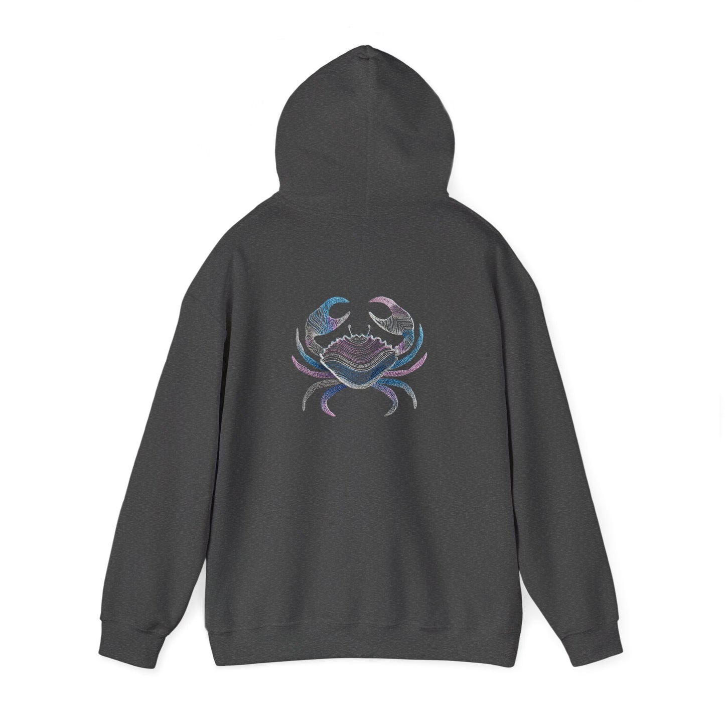 Water Element Cancer Unisex Hoodie | ♋ Cozy Crab | Psychedelic Zodiac Sweatshirt
