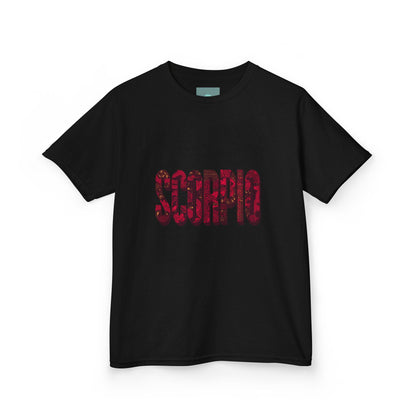Scorpio Kids Tee, Zodiac T-Shirt, Astrology Gift for Children, Birthday Celebration Wear, Fun Graphic Tee