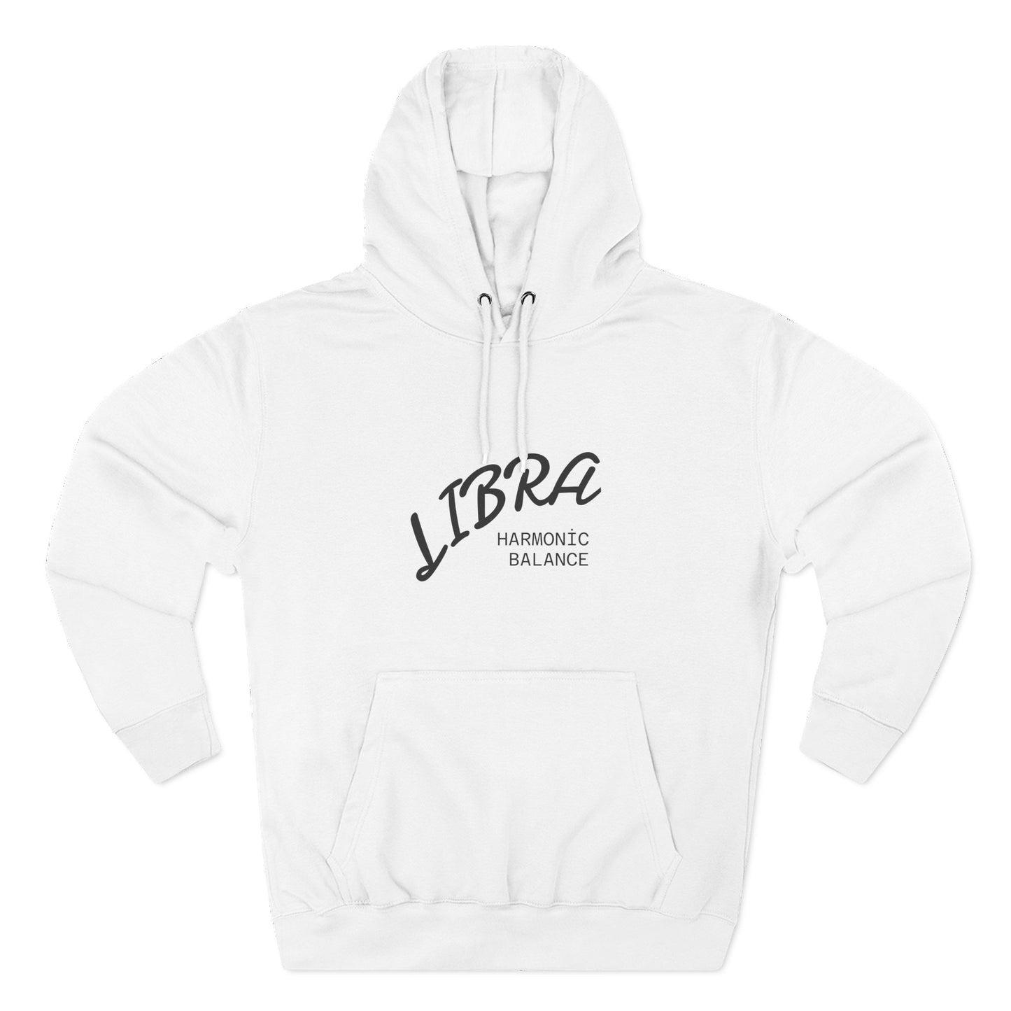 Air Element Libra Fleece Hoodie | ♎ Harmony Scales | Psychedelic Zodiac Sweatshirt