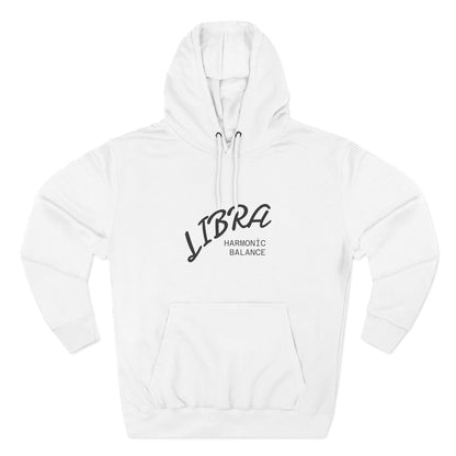 Air Element Libra Fleece Hoodie | ♎ Harmony Scales | Psychedelic Zodiac Sweatshirt