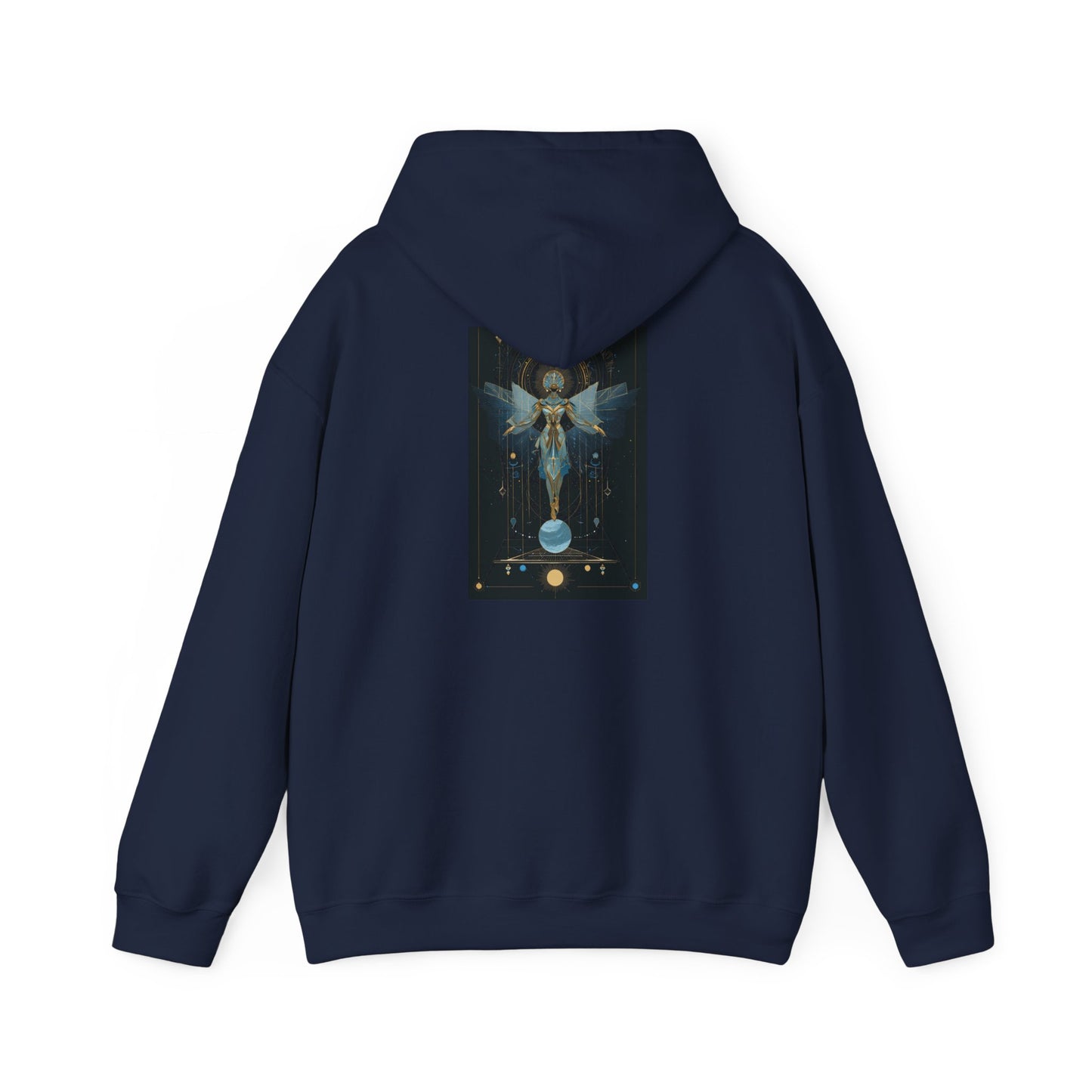 Libra Air Element Cosmic Dreamer Heavy Blend Hoodie - Zodiac Harmony Pullover, Astrology Gift, Celestial Balance Design