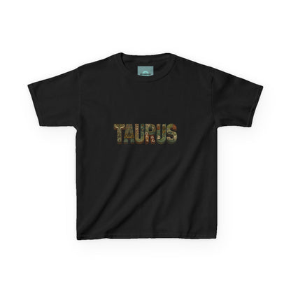 Kids Taurus Tee, Zodiac Sign T-Shirt, Astrology Gift for Kids, Birthday Outfit, Unique Children's Clothing