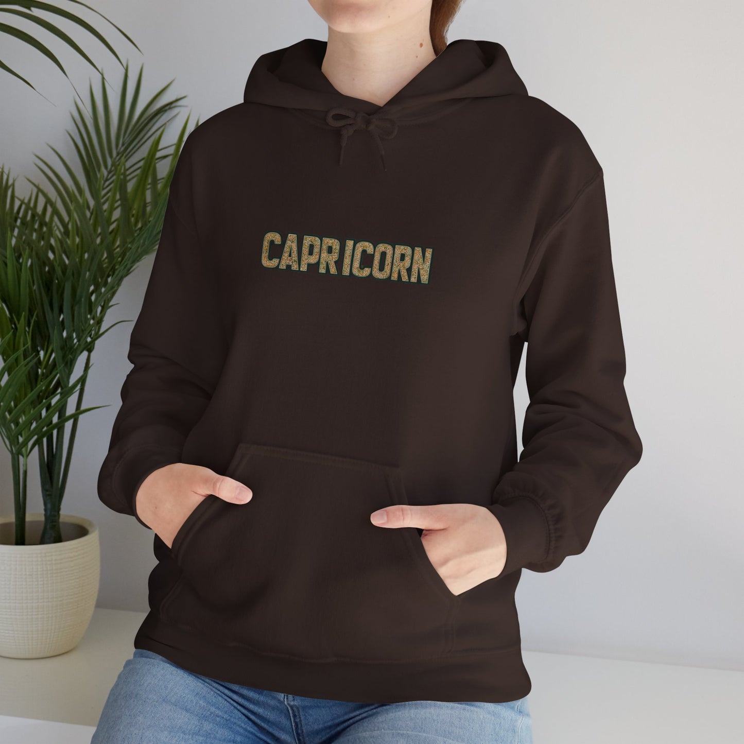 Capricorn Zodiac Hoodie - Unisex Heavy Blend™ with Stylish Astrology Art, Perfect Gift for Birthdays, Astrology Lovers, Cozy Fashion