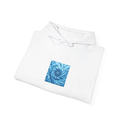 Ocean Swirl Hoodie - Cozy Unisex Sweatshirt for Artsy Souls, Perfect for Gift-Giving, Relaxation, and Casual Wear