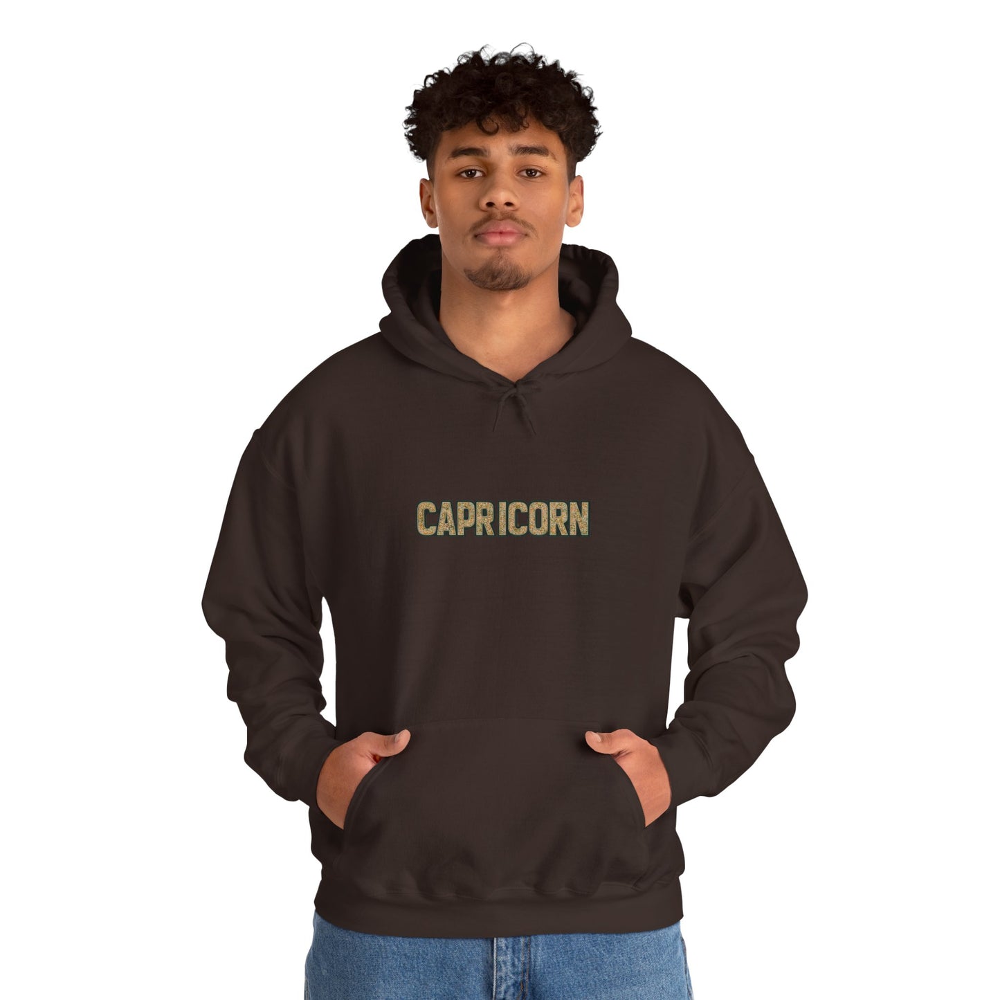Capricorn Zodiac Hoodie - Unisex Heavy Blend™ with Stylish Astrology Art, Perfect Gift for Birthdays, Astrology Lovers, Cozy Fashion