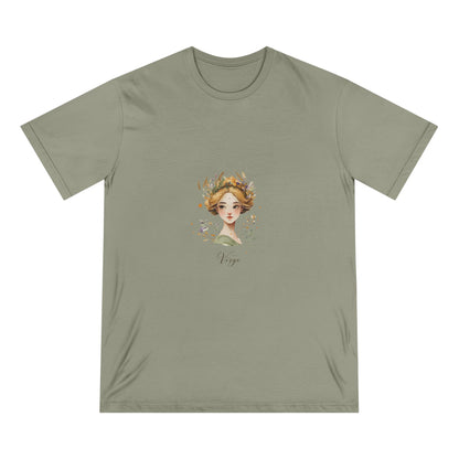 Virgo Zodiac Organic T-Shirt, Astrology Tee, Virgo Gift, Sustainable Fashion, Horoscope Top, Eco-Friendly Apparel