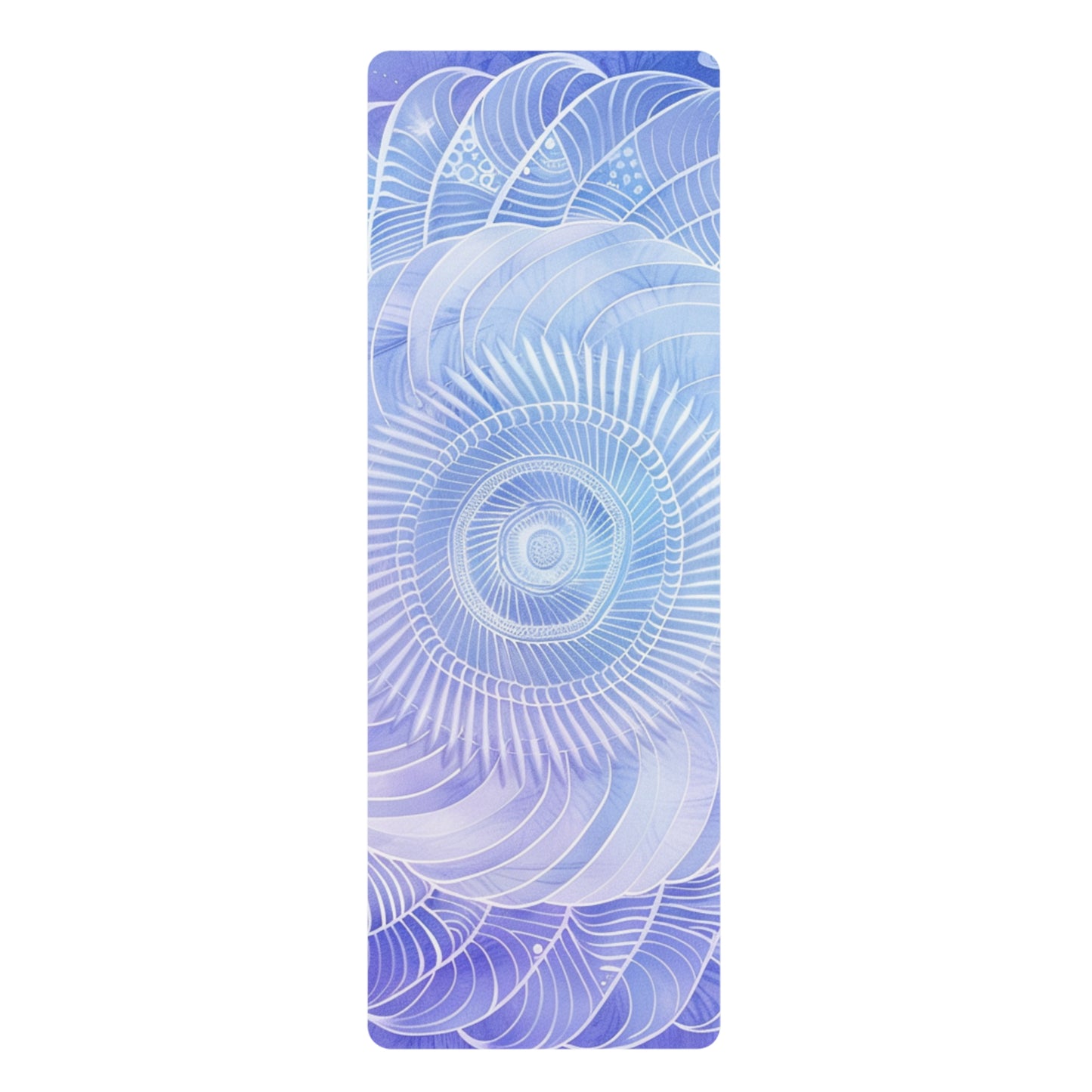 Libra Air Element Serene Mandala Yoga Mat - Zodiac Harmony Balance Mat, Astrology Meditation Gift, Celestial Justice Design