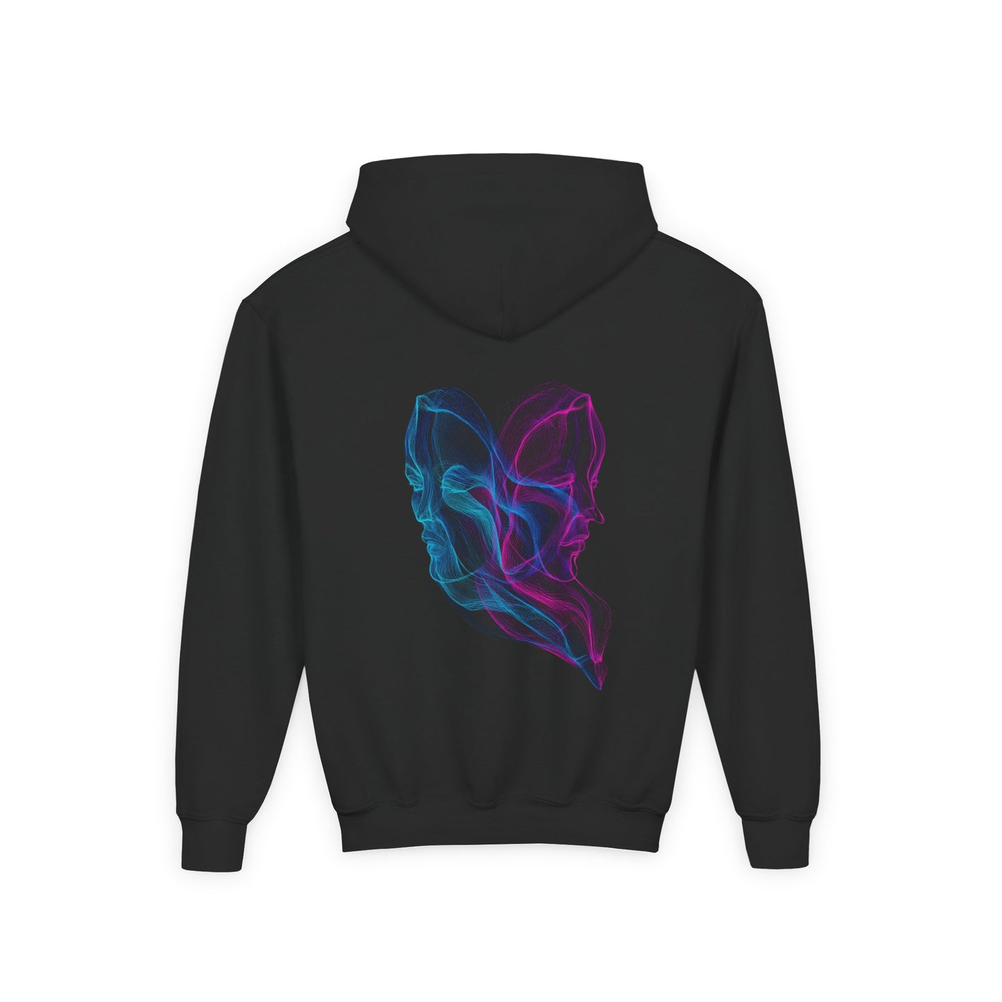 Gemini Curious Mind Youth Hoodie, Astrology Gift, Cosmic Sweatshirt, Birthday Apparel, Zodiac Fashion