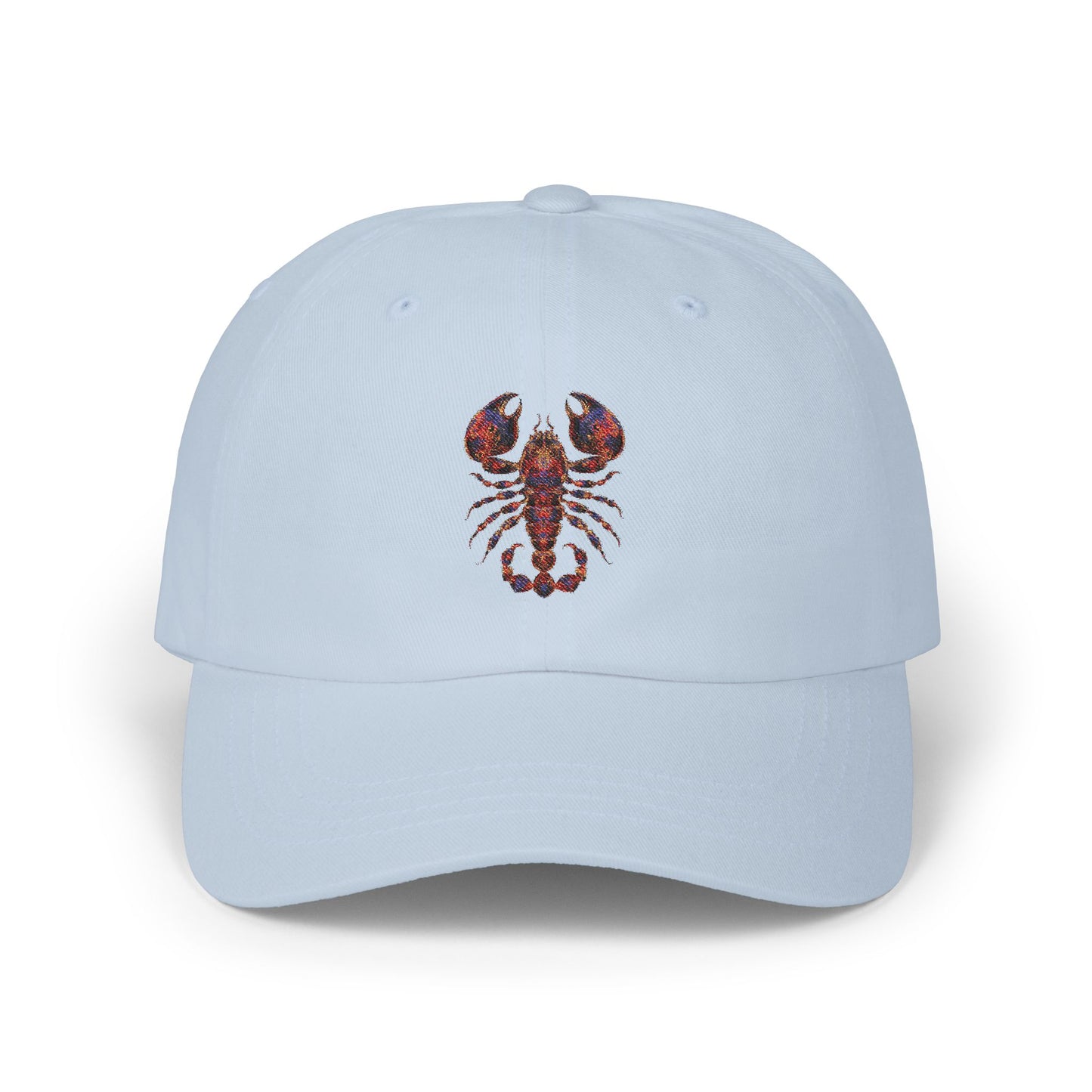 Lobster Embroidered Dad Cap, Casual Summer Hat, Gift for Seafood Lovers, Fun Beach Accessory, Unique Dad Gift