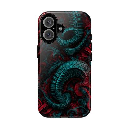 Air Element Gemini Tough Phone Case | ♊ Twin Currents | Psychedelic Protection