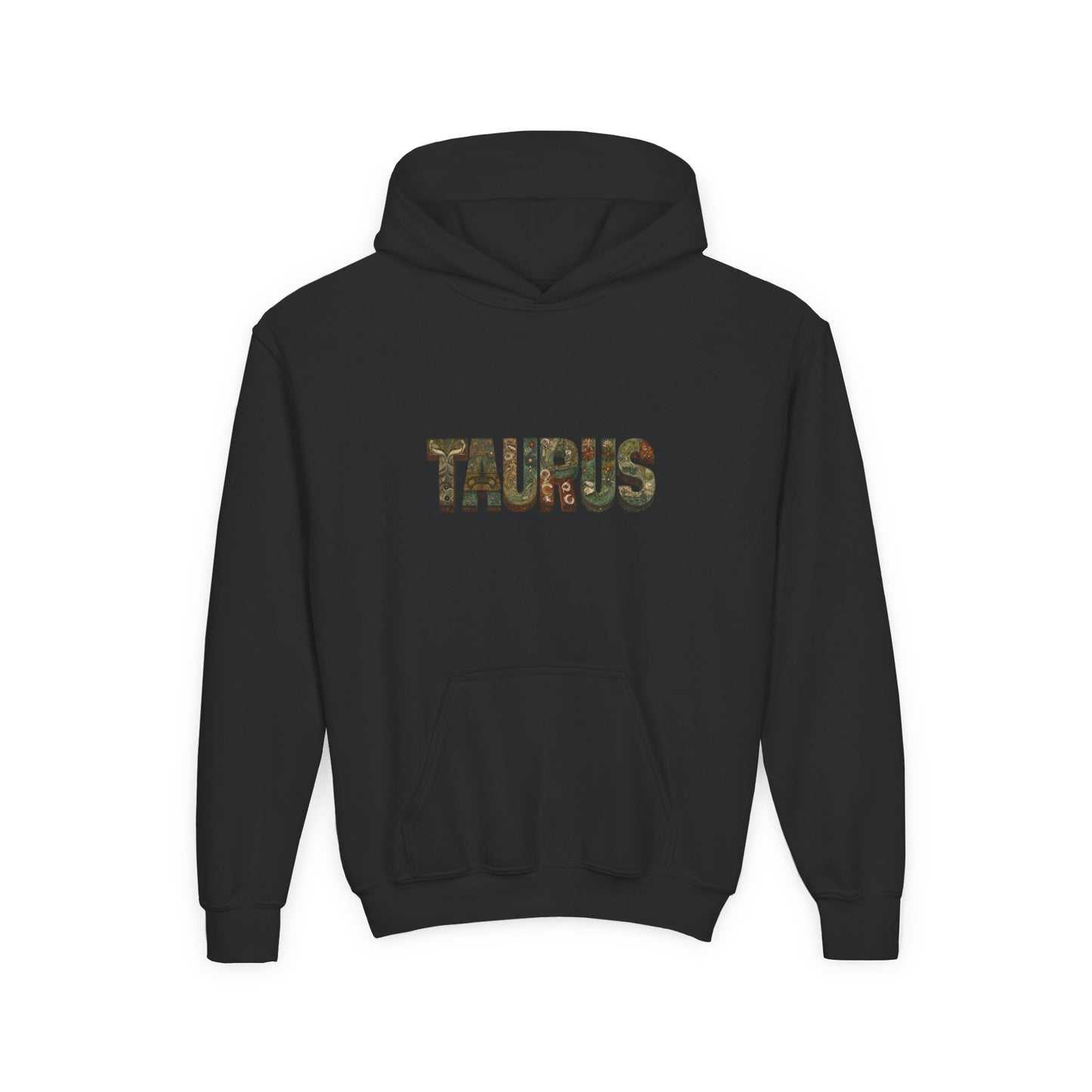 Taurus Hooded Sweatshirt | Youth Heavy Blend | Zodiac Astrology Gift, Astrology Hoodie for Kids, Taurus Apparel, Birthday Gift, [...]