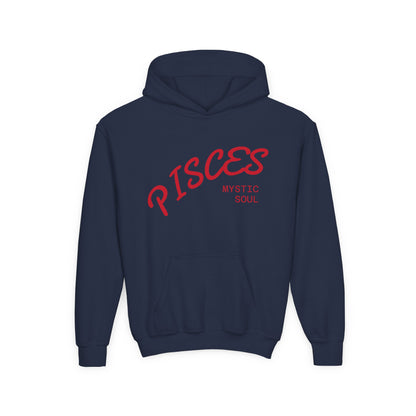 Water Element Pisces Hooded Sweatshirt | ♓ Mystical Fish | Psychedelic Zodiac Hoodie