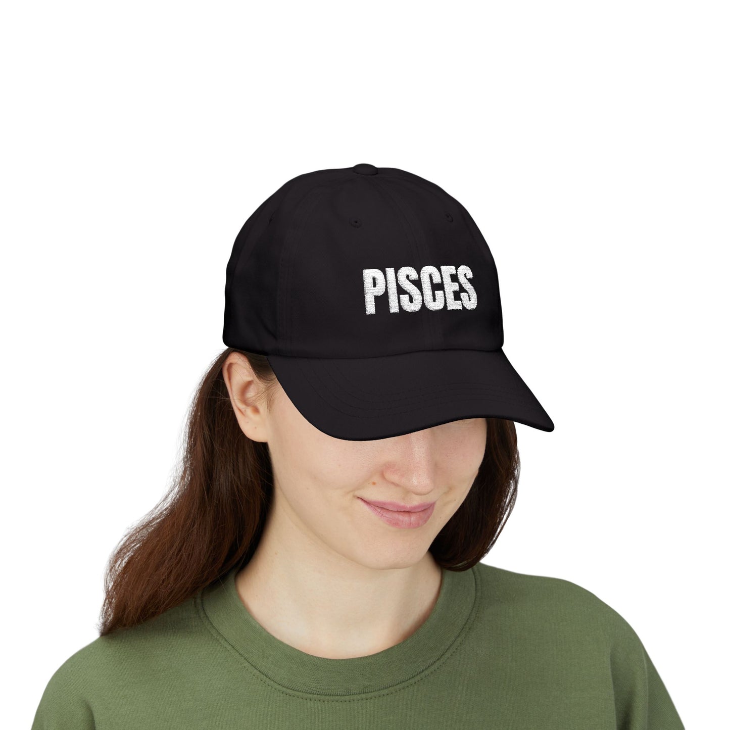 Pisces Dad Cap — Embroidered Zodiac Baseball Hat