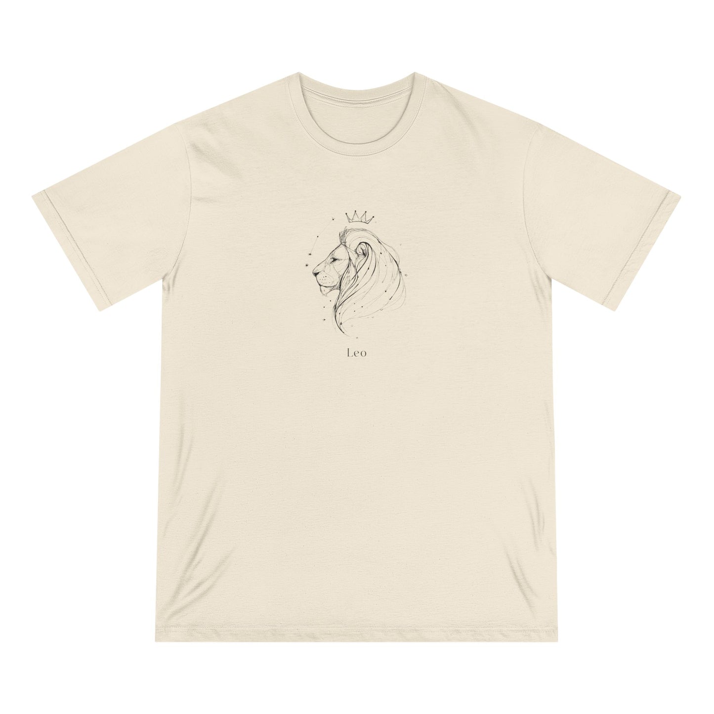 Leo Organic Staple T-shirt, Zodiac Sign, Astrology Tee, Horoscope Shirt, Lion, Celestial Clothing