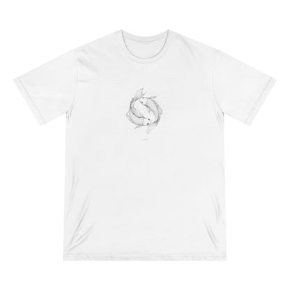 Eco-Friendly Graphic T-Shirt with Fish Design, Organic Cotton Tee, Casual Wear, Nature Lover Gift, Sustainable Fashion