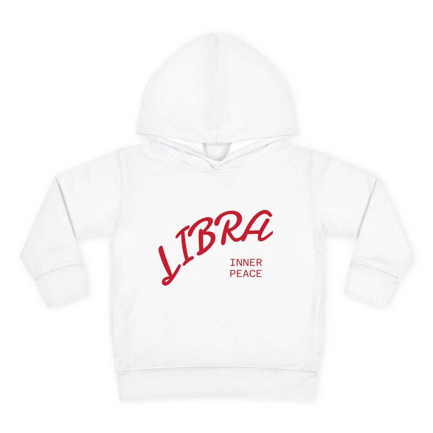 Air Element Libra Toddler Hoodie | ♎ Harmony Scales | Psychedelic Zodiac Sweatshirt