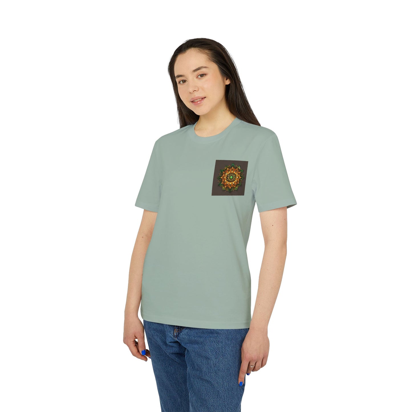 Artistic Mandala T-Shirt | Unisex Graphic Tee for Creators, Gift for Artists, Casual Wear, Bohemian Style, Unique Design