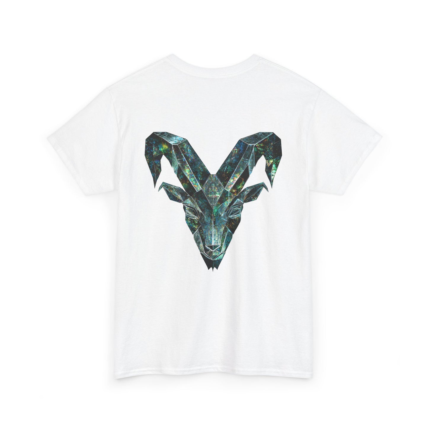 Earth Element Capricorn Unisex Tee | ♑ Mountain Ram | Psychedelic Zodiac Shirt