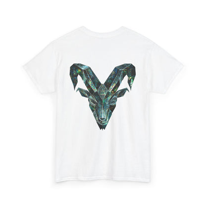 Earth Element Capricorn Unisex Tee | ♑ Mountain Ram | Psychedelic Zodiac Shirt