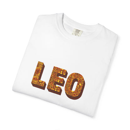 Leo Zodiac T-Shirt, Astrology Gift, Unisex Tee for Birthdays, Horoscopes, Leo Season Apparel, Casual Wear