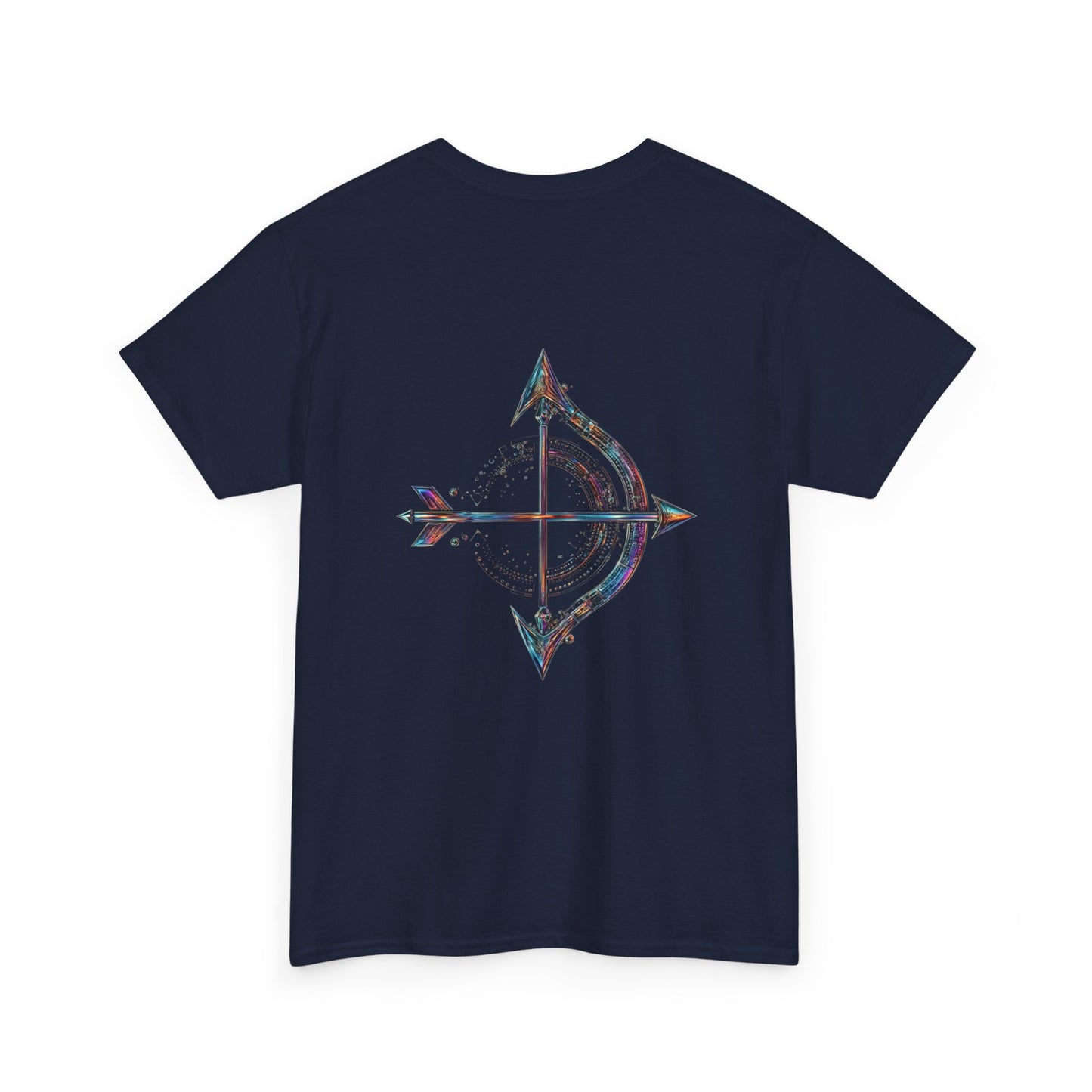 Fire Element Sagittarius Unisex Tee | ♐ Archer's Spirit | Psychedelic Zodiac Shirt