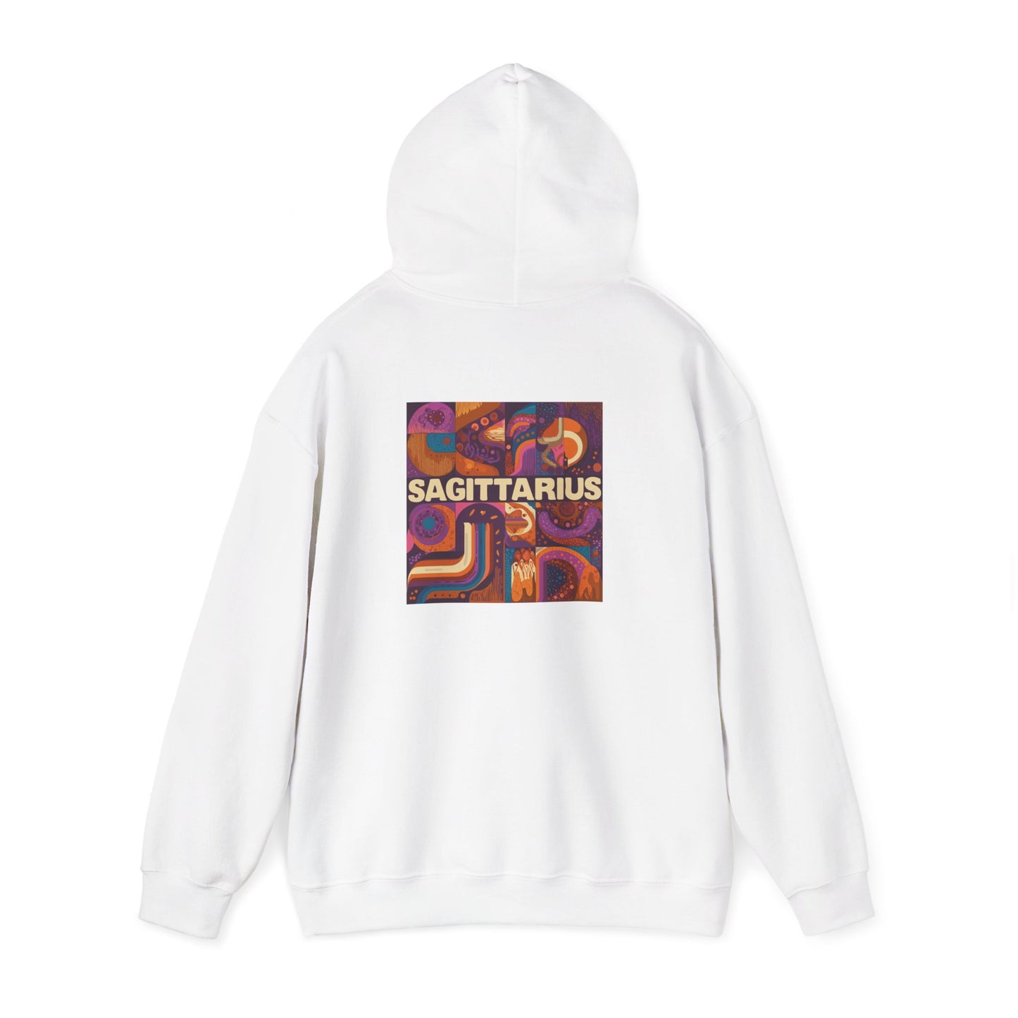 Sagittarius Retro Hooded Sweatshirt - Astrology Gift, Zodiac Apparel, Unisex Hoodie, Cozy Fashion, Horoscope Merchandise